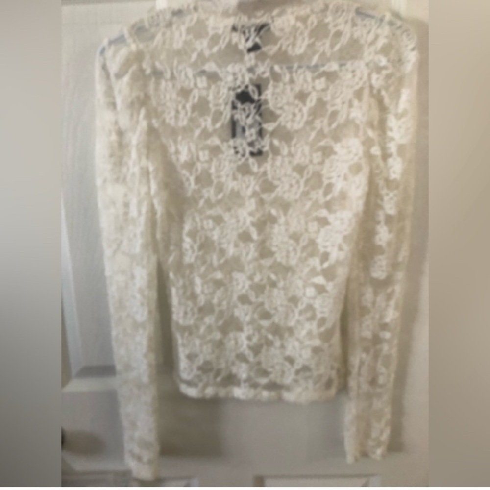 Urban Planet White Lace Blouse